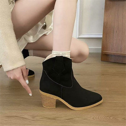 Elizabeth Ainsley Retro Bootie - Sock-Like Cuff Support