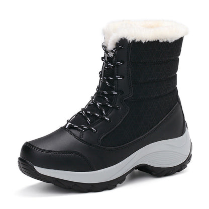 Mabel | Thermal Lace-Up Orthopedic Winter Snow Boots