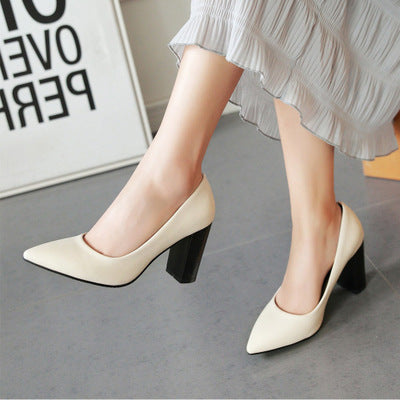 Chic Block Heel Pumps Elizabeth Ainsley High Heels