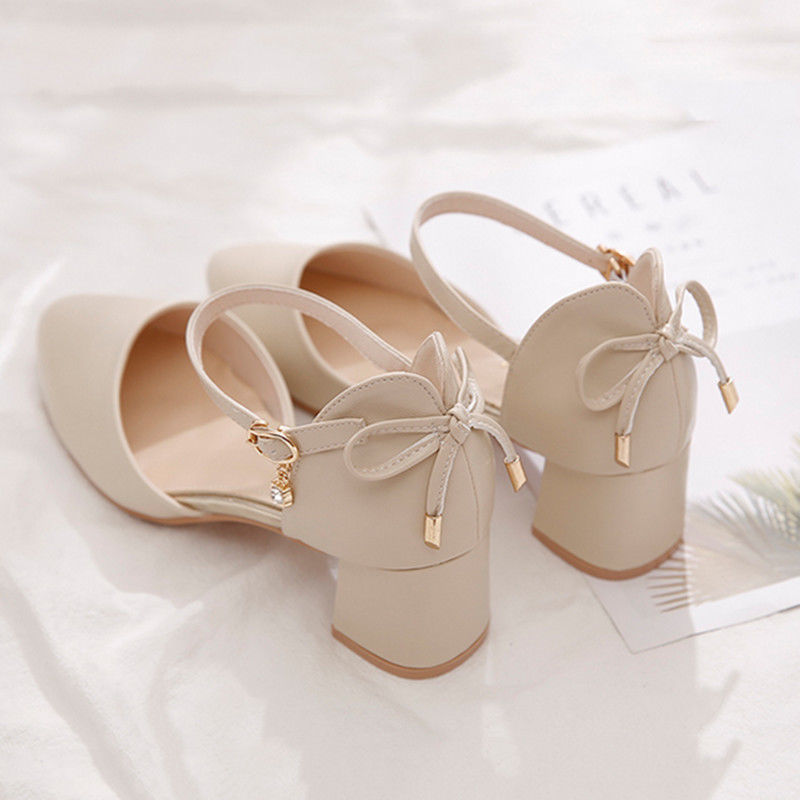 Elegant Chunky Heel Pumps by Elizabeth Ainsley