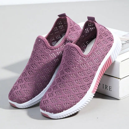 Breathable Mesh Elizabeth Ainsley Everyday Slip-On Shoes