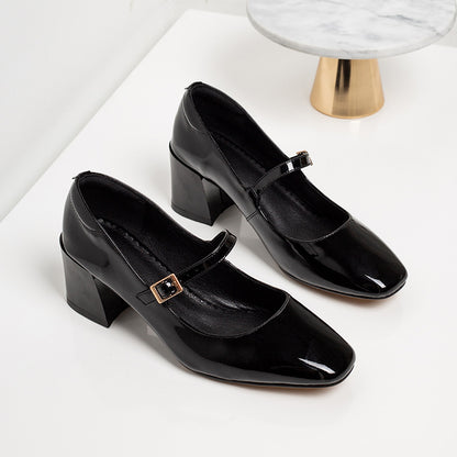 Elegant Patent Leather Heels by Elizabeth Ainsley