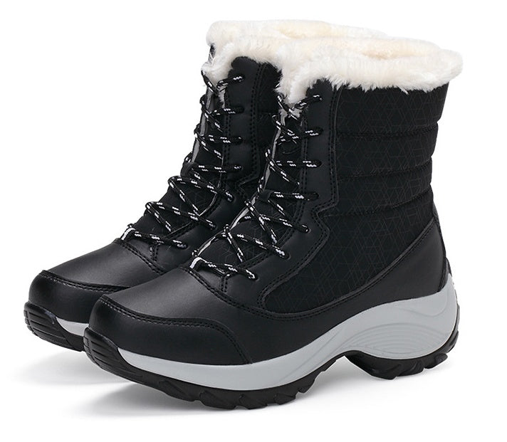 Mabel | Thermal Lace-Up Orthopedic Winter Snow Boots