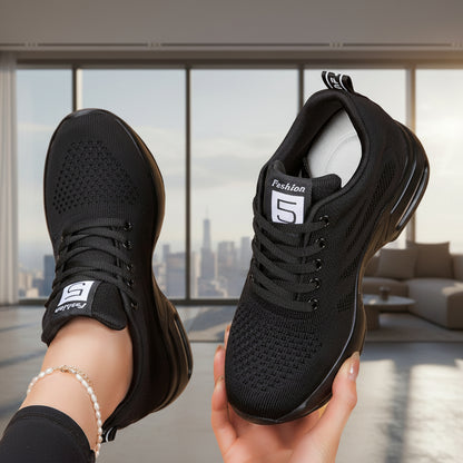 Breathable Mesh Platform Sneakers Elizabeth Ainsley