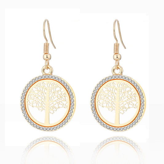 Tree of Life Drop Earrings
