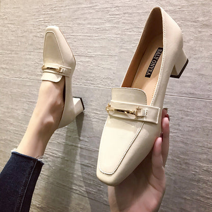 Chic Elizabeth Ainsley Pinterest-Inspired Heeled Loafers
