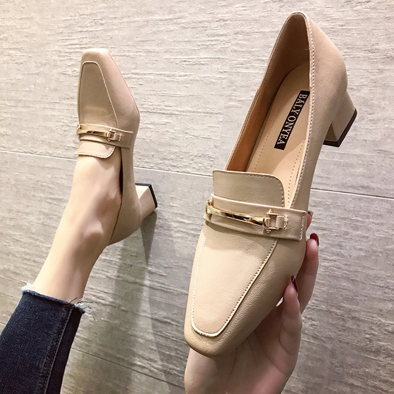 Chic Elizabeth Ainsley Pinterest-Inspired Heeled Loafers
