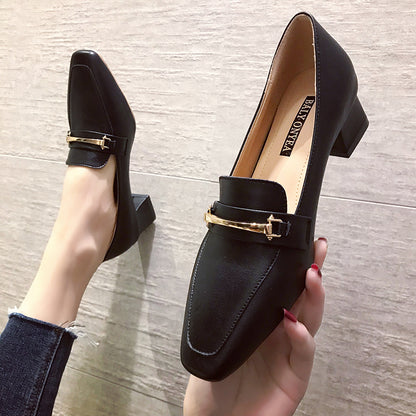 Chic Elizabeth Ainsley Pinterest-Inspired Heeled Loafers