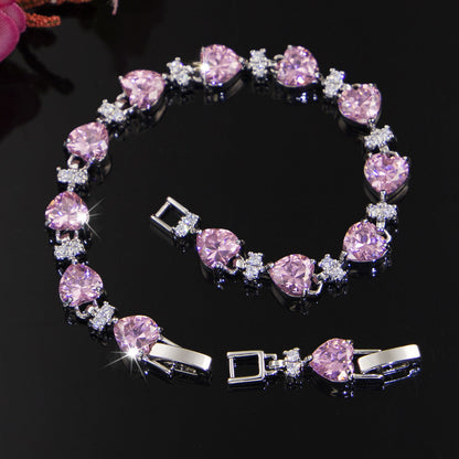 Clover Zircon Jewelry Set
