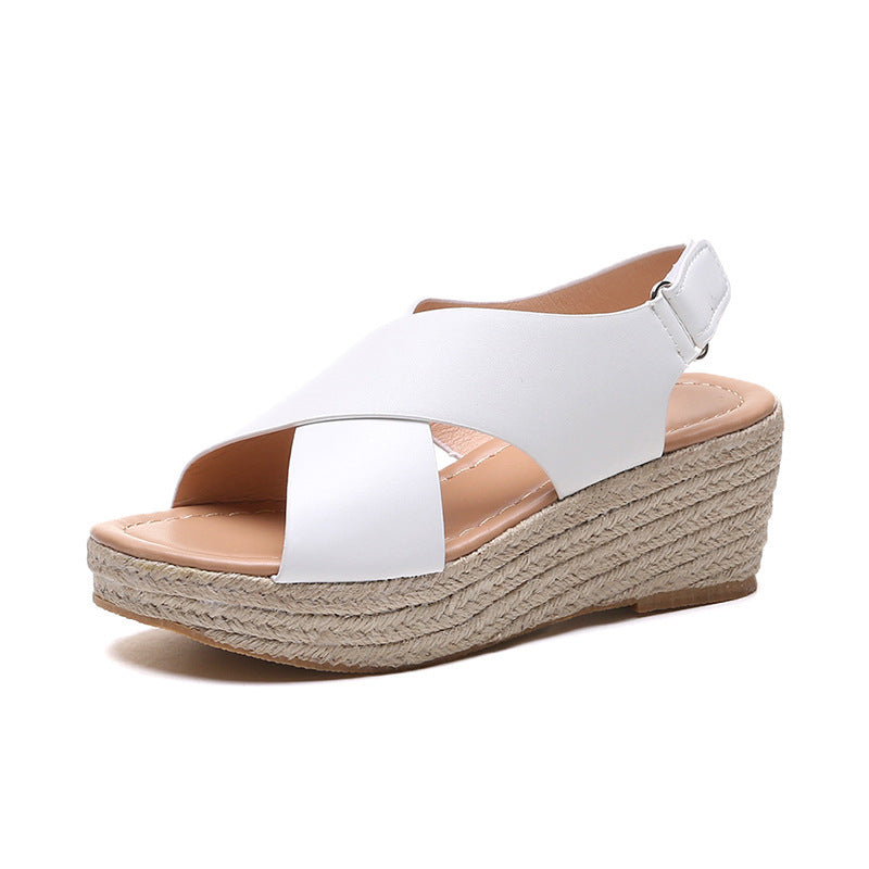 Chic Wedge Sandals by Elizabeth Ainsley