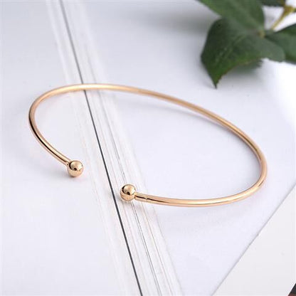 Heart Accent Open Cuff Bracelet with Delicate Sparkle Detail