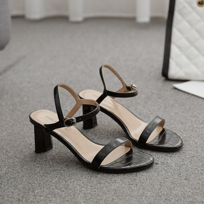 Elegant Elizabeth Ainsley Pinterest-Inspired Heeled Sandals
