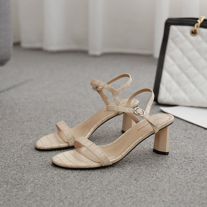 Elegant Elizabeth Ainsley Pinterest-Inspired Heeled Sandals