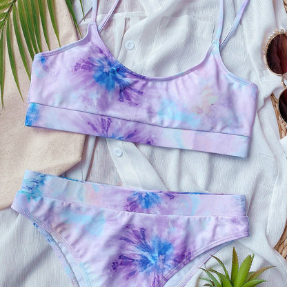 Vibrant Print Elizabeth Ainsley Pinterest-Inspired Bikini