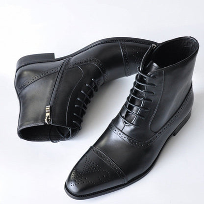 Mateo | HeritageForm Orthopedic Leather Dress Boots