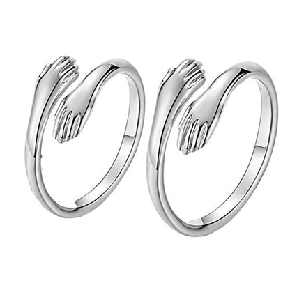 Embrace Adjustable Hug Ring – Minimalist Hand Design