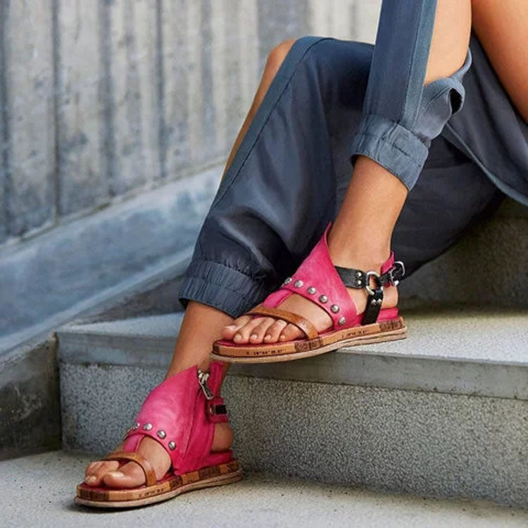 Retro Soft Sole Sandals by Elizabeth Ainsley