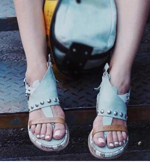 Retro Soft Sole Sandals by Elizabeth Ainsley