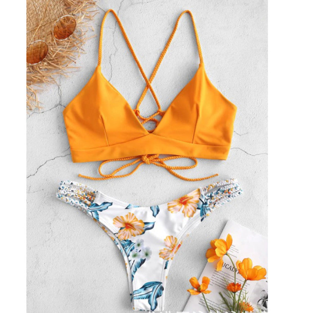 Pinterest-Inspired Elizabeth Ainsley Braided Bikini Set