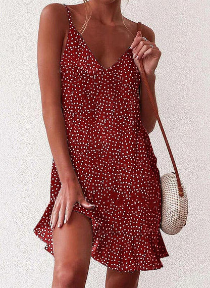 Floral A-Line Sundress Elizabeth Ainsley Summer Dress