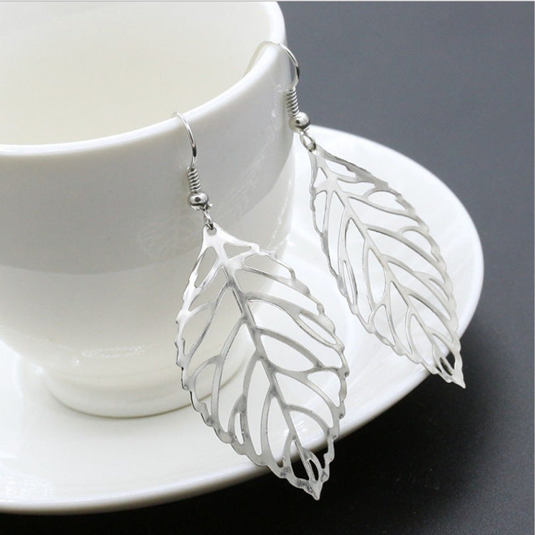 Modern Geometric Drop Earrings with Layered Design