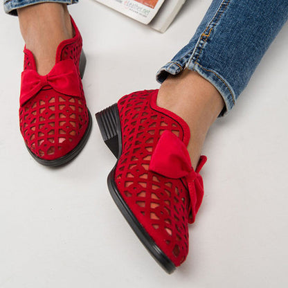Chic Bow Loafers by Elizabeth Ainsley