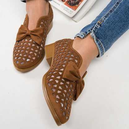 Chic Bow Loafers by Elizabeth Ainsley