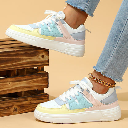 Colorblock Platform Sneakers Elizabeth Ainsley