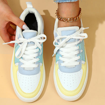 Colorblock Platform Sneakers Elizabeth Ainsley