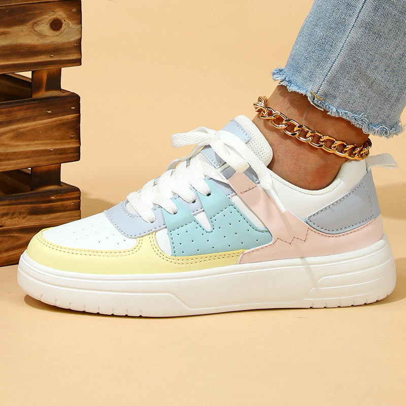 Colorblock Platform Sneakers Elizabeth Ainsley