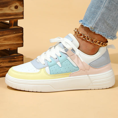 Colorblock Platform Sneakers Elizabeth Ainsley