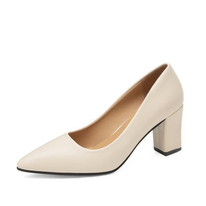 Chic Pointed High Heels by Elizabeth Ainsley