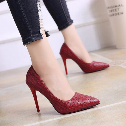 Elegant Pointed Stiletto Heels by Elizabeth Ainsley
