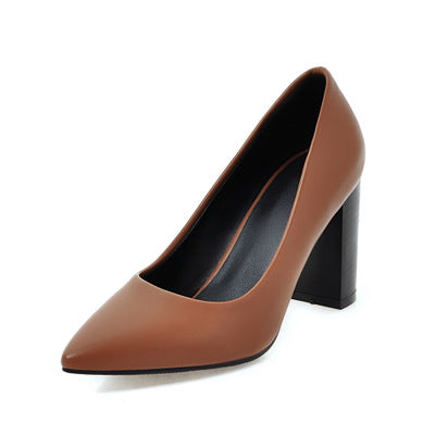 Chic Block Heel Pumps Elizabeth Ainsley High Heels