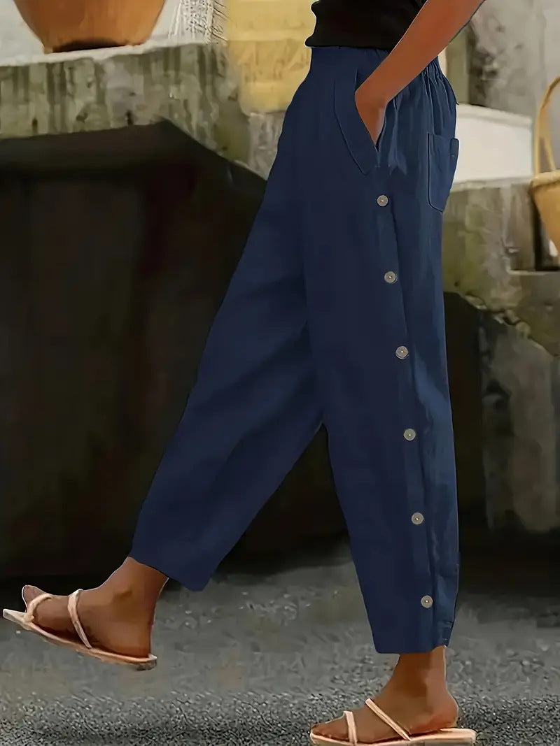 Versatile Cropped Pants by Elizabeth Ainsley