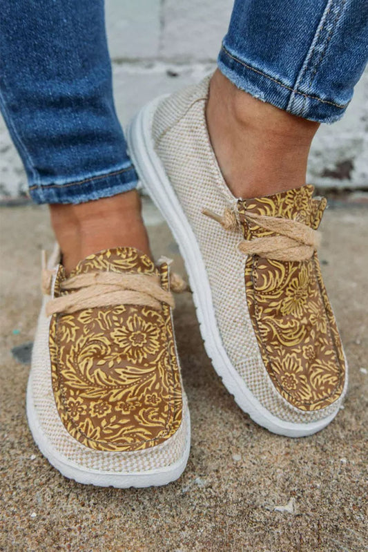Floral Canvas Elizabeth Ainsley Women's Everyday Loafers