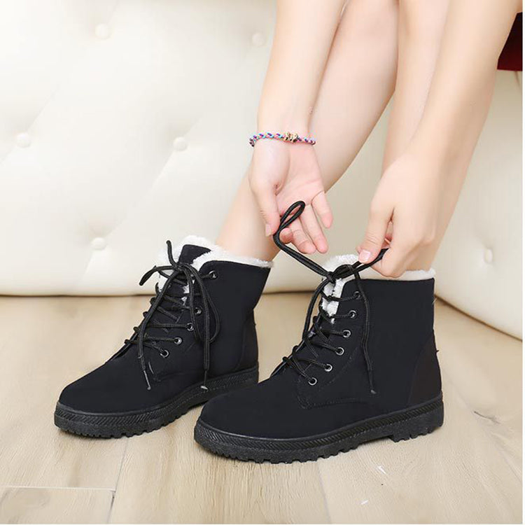Madison | FrostLace Orthopedic Winter Lace-Up Boots