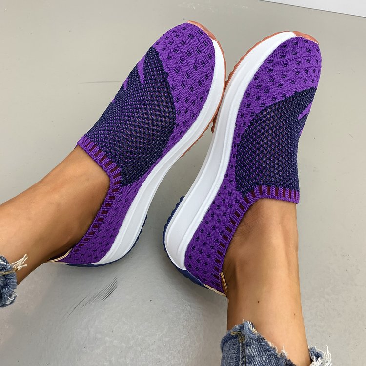 Pinterest-Inspired Elizabeth Ainsley Wedge Sneakers