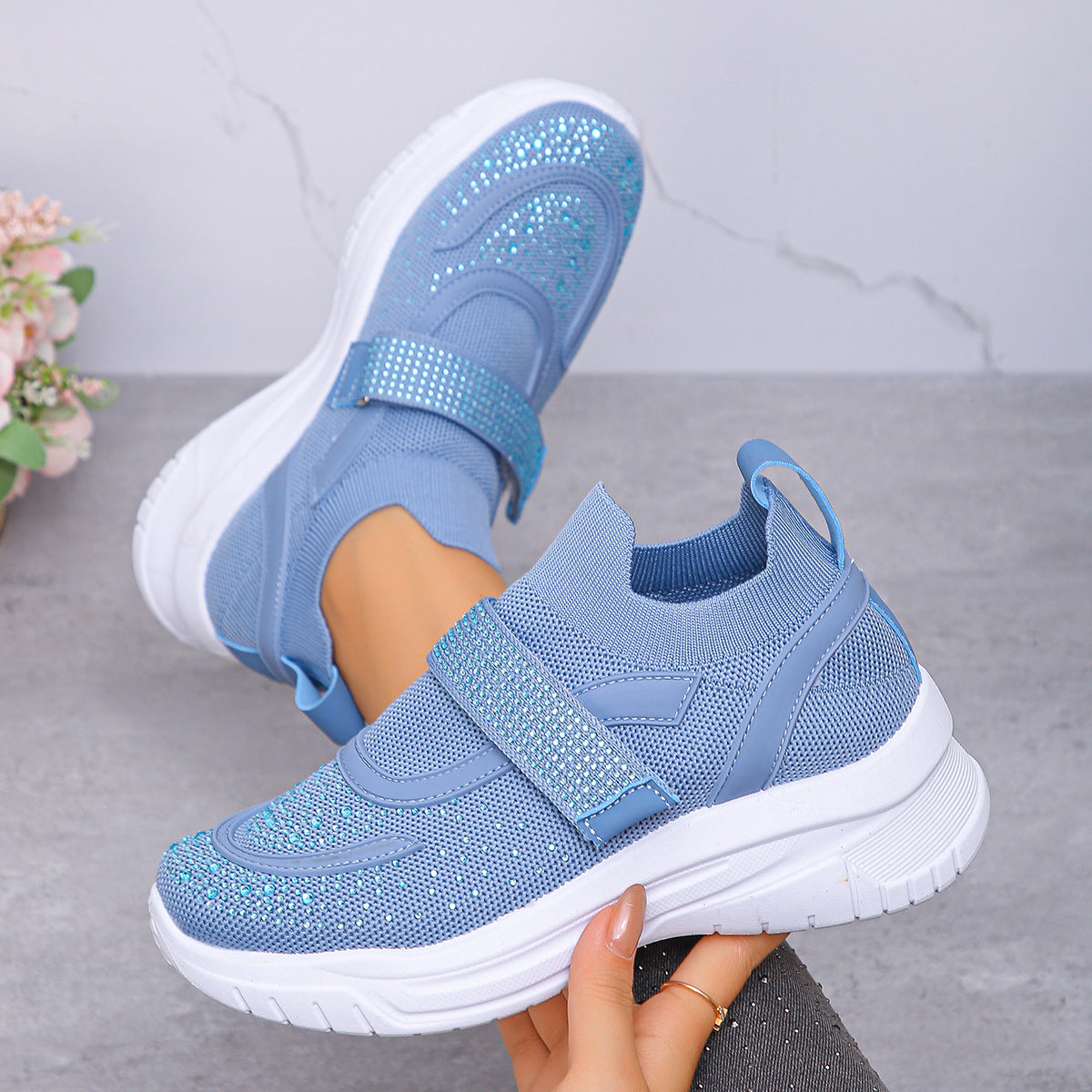 Trendy Elizabeth Ainsley Wedge Sneakers for Women
