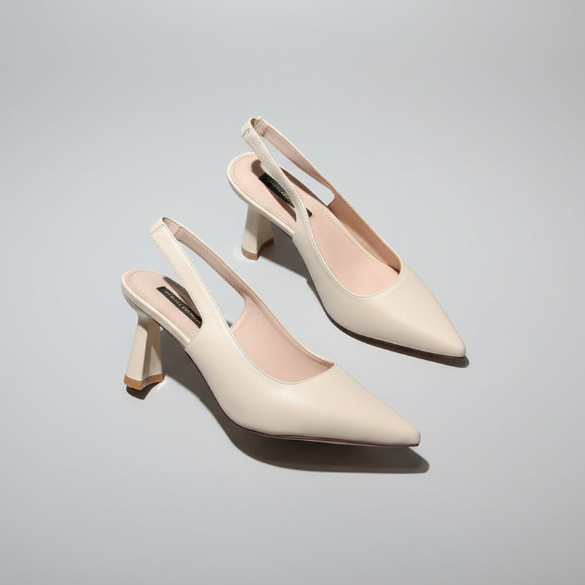 Chic Retro Pointed Heels by Elizabeth Ainsley