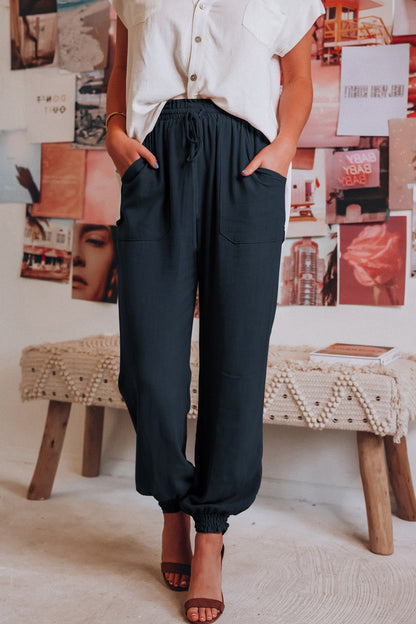 Relaxed Fit Elizabeth Ainsley Lantern Pants