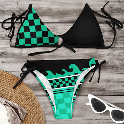 Vibrant Pinterest-Inspired Elizabeth Ainsley Bikini Set