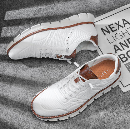 Breathable Elizabeth Ainsley Mesh Sneakers for Men