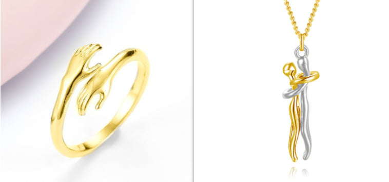 Embrace Adjustable Hug Ring – Minimalist Hand Design