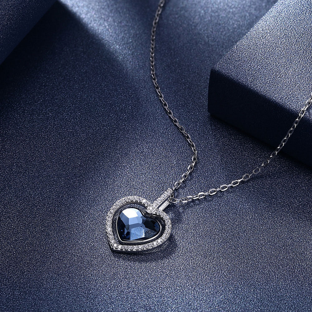 Elegant Heart Pendant Necklace