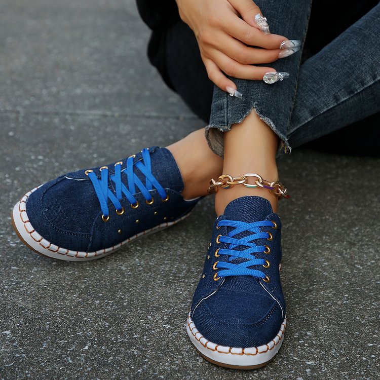 Leopard Print Elizabeth Ainsley Canvas Sneakers