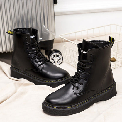 Mandy | Classic Combat-Style Orthopedic Lace-Up Boots