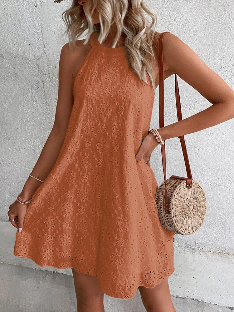 Chic Lace Sleeveless Dress Elizabeth Ainsley