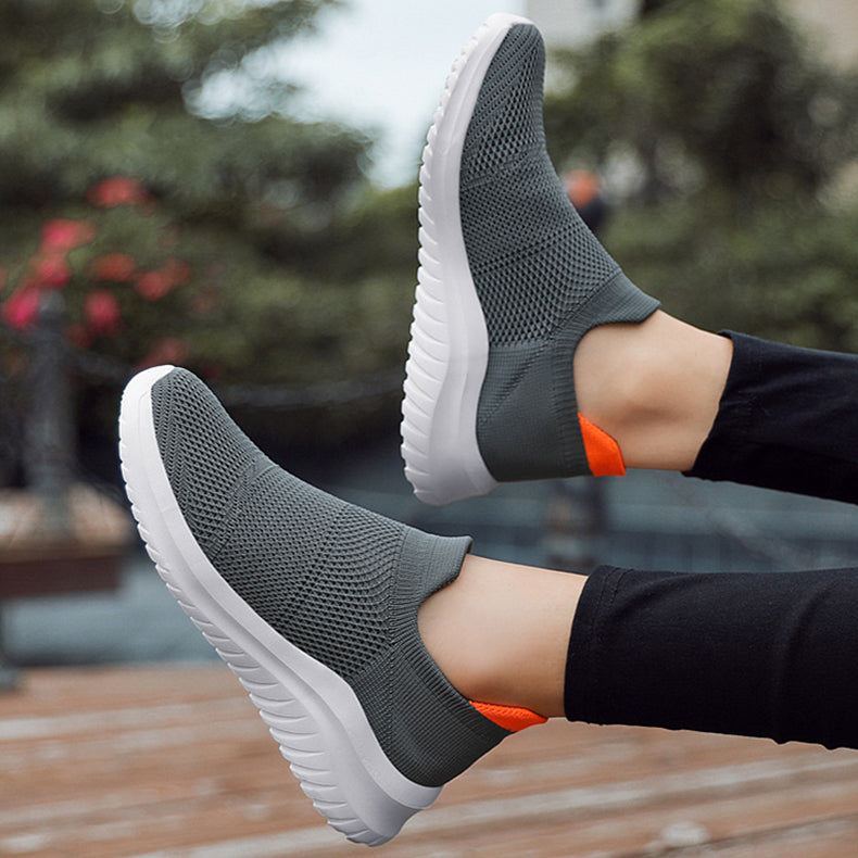 Lightweight Elizabeth Ainsley Mesh Walking Sneakers