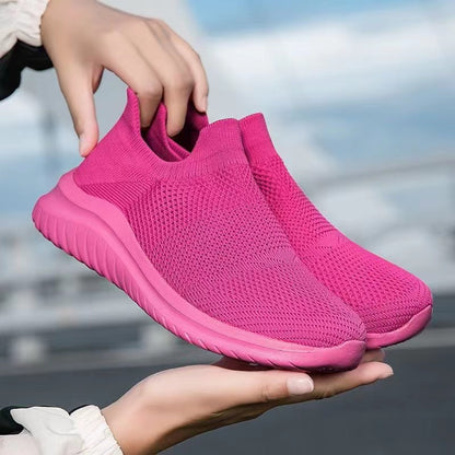 Lightweight Elizabeth Ainsley Mesh Walking Sneakers